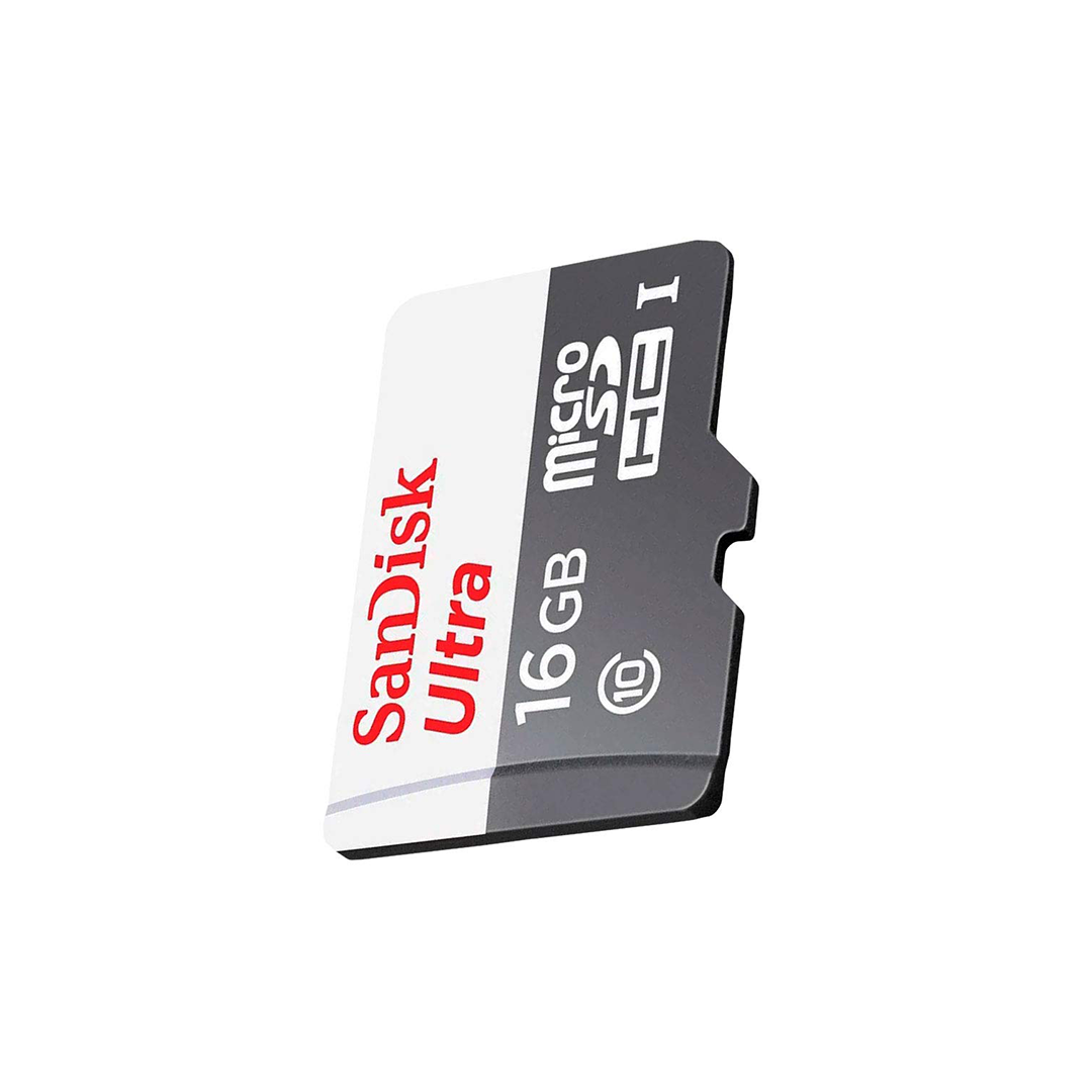 بطاقة سانديسك الترا SDSQUNS-016G-GN3MN سعة 16 جيجابايت وسرعة 80 ميجابايت/ثانية UHS I فئة 10 MicroSDHC بطاقة سانديسك الترا SDSQUNS-016G-GN3MN سعة 16 جيجابايت وسرعة 80 ميجابايت/ثانية UHS I فئة 10 MicroSDHC
